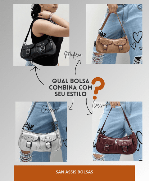 Carrusel San Assis Bolsas | ACESSÓRIOS DE MODA FEMININA!