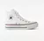 Chuck Taylor All Star Lift Canvas Cano Alto Branco - comprar online