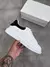 Alexander Mcqueen - Branco/preto Couro - loja online