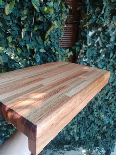 Tabla Eucalipto c/tope para mesada - comprar online