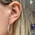Argola Aro quadrado gota P