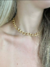 Choker elos abertos dourada - comprar online
