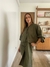 SACO JAPON - Verde militar - - comprar online