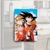Imã geladeira Goku e Kuririn