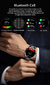 LIGE-Relógio inteligente para homens, Full Circle Touch Screen, Bluetooth Call,