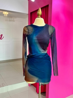 VESTIDO TULL MORAZUL
