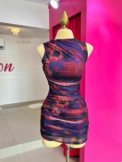 VESTIDO TULL LILA