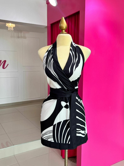 VESTIDO BLACK WHITE