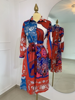 VESTIDO CINTURON