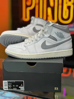 JORDAN 1 MID NEUTRAL GREY TALLA 28CM