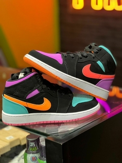 JORDAN 1 MID MULTI NEON TALLA 23.5 CM G5