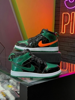 JORDAN 1 MID GREEN TALLA 13.5 CM G5