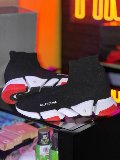 BALENCIAGA WHITE RED TALLA 24 CM G5