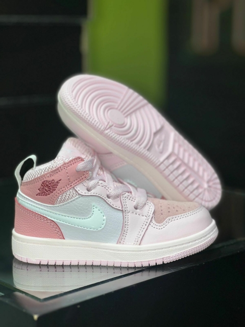 JORDAN 1 MID PINK PINK TALLA 17 CM G5