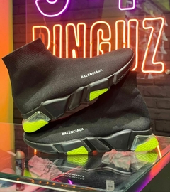 BALENCIAGA BLACK AND GREEN G5