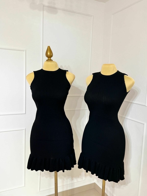 VESTIDO NEGRO UNITALLA