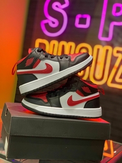 JORDAN 1 MID ALTERNATE BRED TOE TALLA 13.5 CM G5