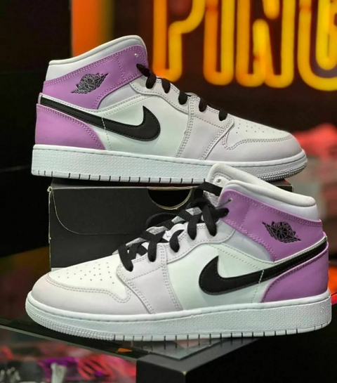 JORDAN 1 MID GRAPE TALLA 25 CM