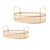 KIT BANDEJAS EM BAMBU – 2 PÇS