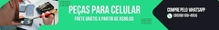 Banner da categoria Peças para Celular