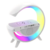 Caixa Som Luminária G Speaker Carregador Indução Luz RGB - RR INFORMÁTICA