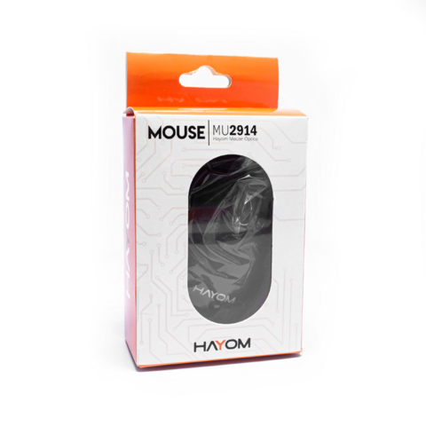 Mouse Office Basico Preto Hayom - Mu2914