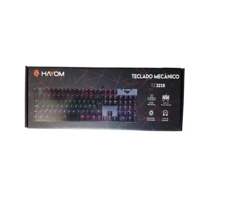 Teclado Mecanico Gamer Hayom - Tc3218
