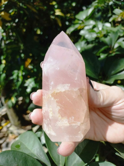 Ponta de Quartzo Rosa