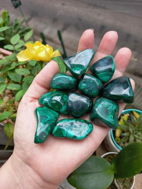 Malaquita (Rolada/ Natural) - Poder Pessoal