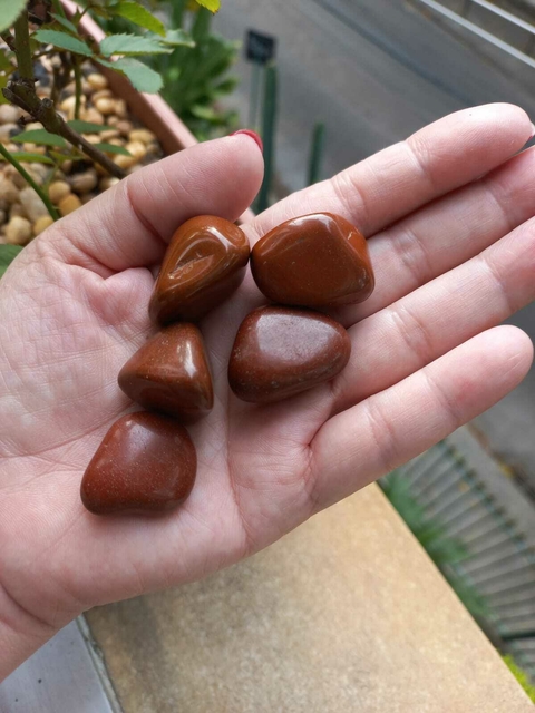 Jaspe Vermelho rolado