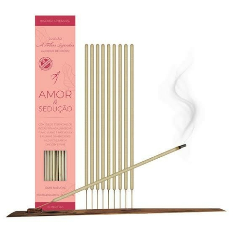 Incenso Casa Arole - As Folhas Sagradas -Amor e Sedução - comprar online
