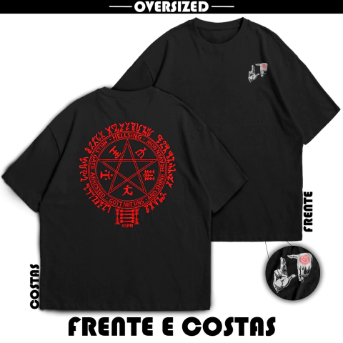 Alucard - Hellsing (frente e costas)