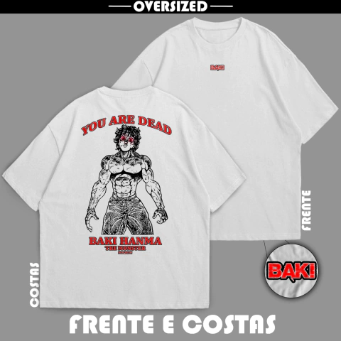 Baki Hanma v.2 - Baki (frente e costas)