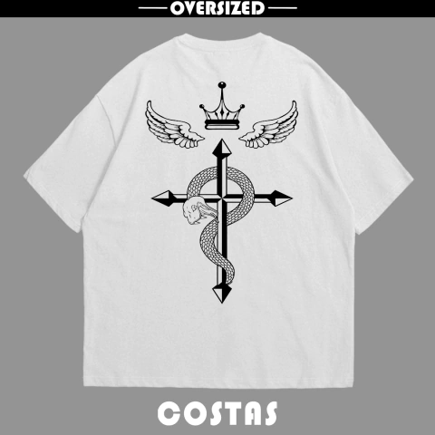 A cruz de Flamel - Fullmetal alchemist (costas)
