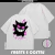 Gengar - Pokémon (frente e costas)