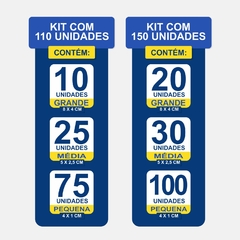 Estrelas cor neon- R$ 79,80 / R$ 89,80 - Kako Adesivos - As melhores Etiquetas Escolares do Brasil