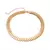 Colar Feminino com Corrente Curta Estilo Escama – Banhado a Ouro na internet