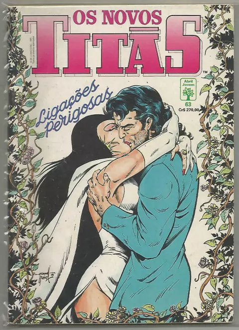 NOVOS TITÃS, OS N.º 63 - EDITORA ABRIL / DC COMICS