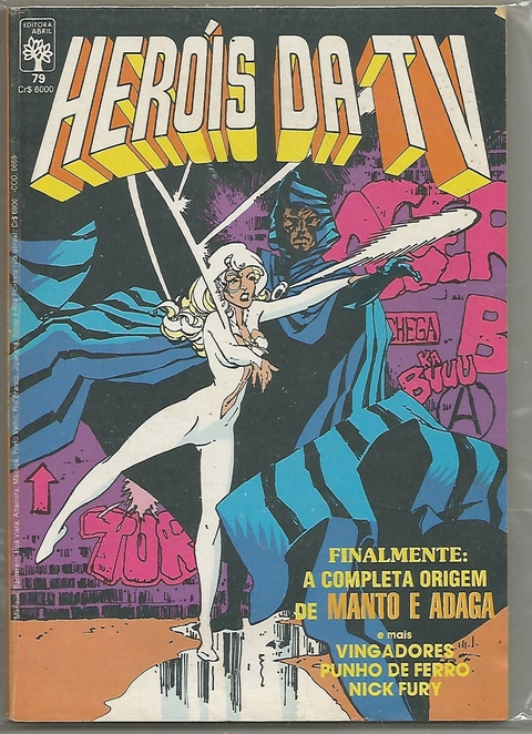 HERÓIS DA TV - 2ª SÉRIE N.º 79 - EDITORA ABRIL / MARVEL COMICS