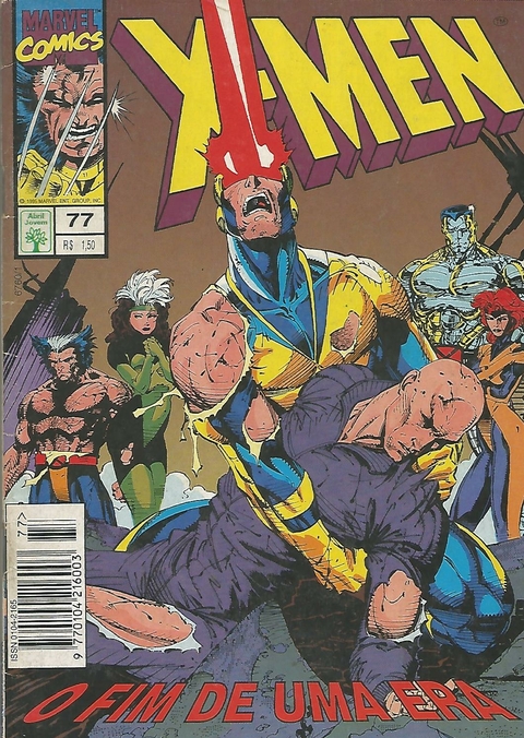 X-MEN - 1ª SÉRIE N.º 77 - EDITORA ABRIL / MARVEL COMICS