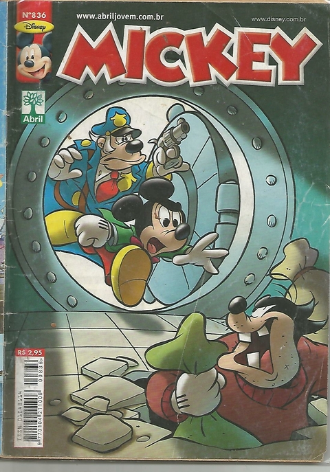 MICKEY N.º 836 - EDITORA ABRIL / WALT DISNEY