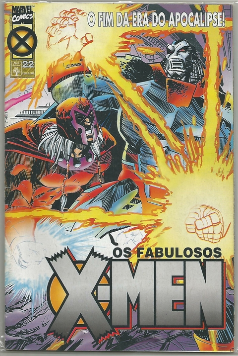 FABULOSOS X-MEN, OS N.º 22 - EDITORA ABRIL / MARVEL COMICS