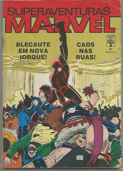 SUPERAVENTURAS MARVEL N.º 82 - EDITORA ABRIL / MARVEL COMICS