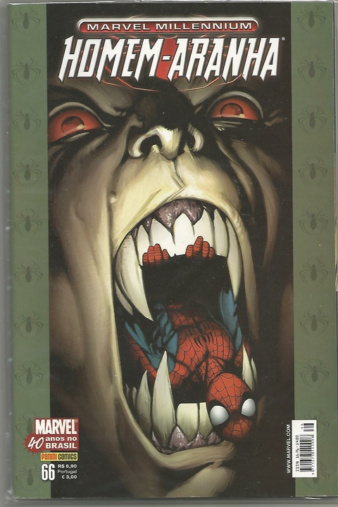 MARVEL MILLENNIUM - HOMEM-ARANHA N.º 66 - EDITORA PANINI / MARVEL COMICS