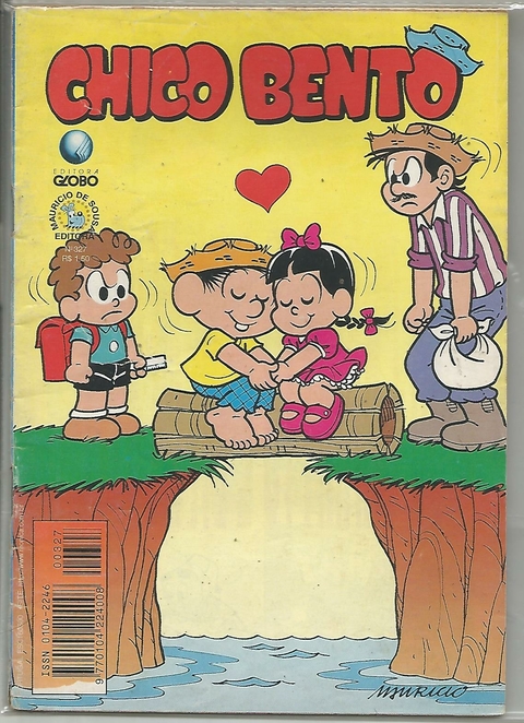CHICO BENTO N.º 327 - EDITORA GLOBO / MAURICIO DE SOUSA
