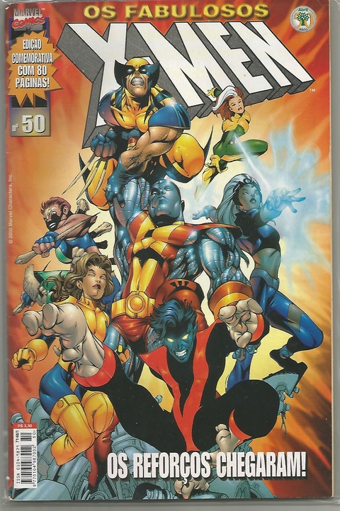 FABULOSOS X-MEN, OS N.º 50 - EDITORA ABRIL / MARVEL COMICS