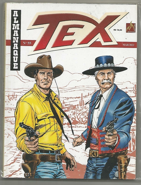 ALMANAQUE TEX N.º 55 - EDITORA MYTHOS / SERGIO BONELLI EDITORE
