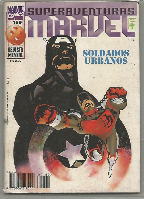 SUPERAVENTURAS MARVEL N.º 169 - EDITORA ABRIL / MARVEL COMICS