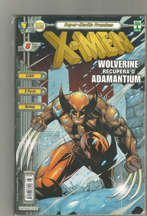 X-MEN - 2ª SÉRIE (SUPER HERÓIS PREMIUM) N.º 8 - EDITORA ABRIL / MARVEL COMICS