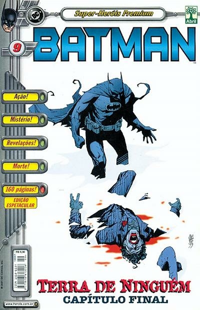 BATMAN - 6ª SÉRIE (SUPER HERÓIS PREMIUM) N.º 9 - EDITORA ABRIL / DC COMICS